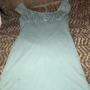 Green La Belle dress